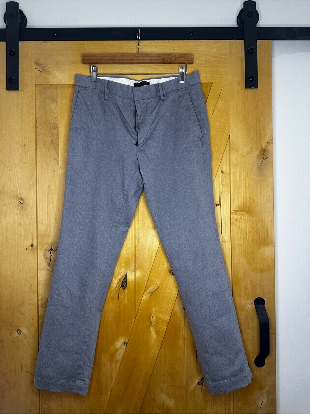 Banana Republic Light Gray Slim Dress Pants